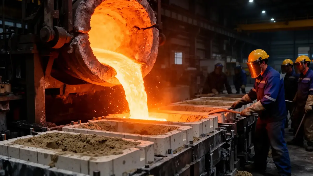 Metall quyish jarayoni